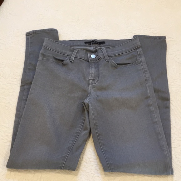 J Brand gotham super skinny size 26 grey - Picture 3 of 15